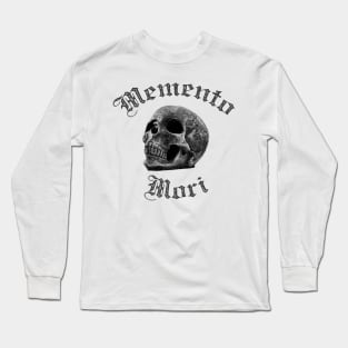 Memento Mori (dark text) Long Sleeve T-Shirt